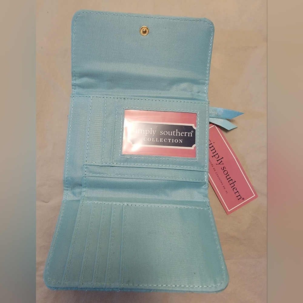 *NWT* SIMPLY SOUTHERN MINI TRIFOLD WALLET